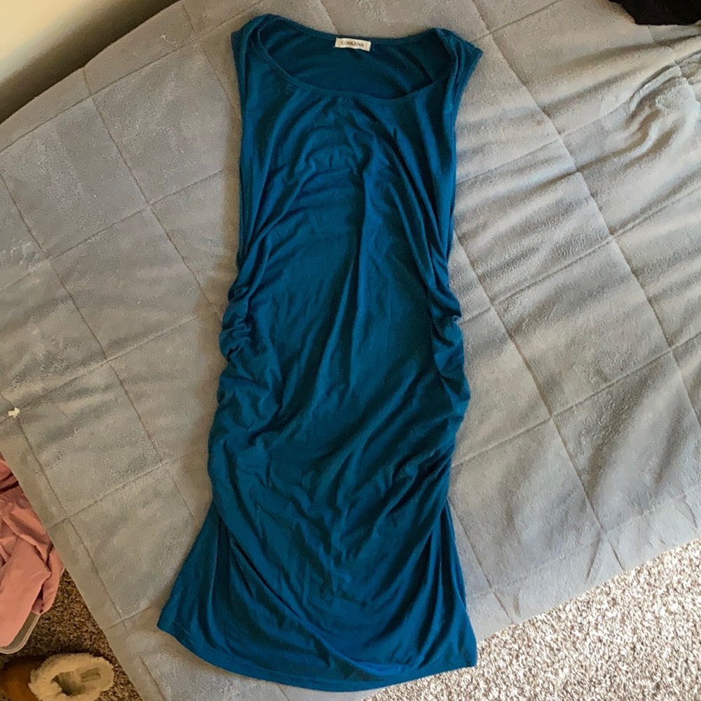 Maternity Knee length fitted dress sleeveless